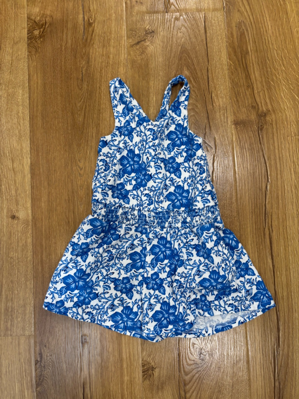 Vineyard Vines Floral Cotton Crossback Romper